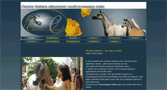 Desktop Screenshot of chandrarabians.com